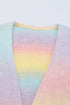 'Fiametta' Multicolour Drop Shoulder Cardigan - Celes Fashion